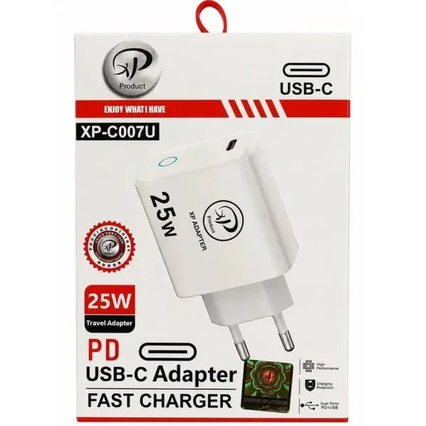 کلگی شارژر دیواری PD ایکس‌پی مدل C007 توان 25 وات