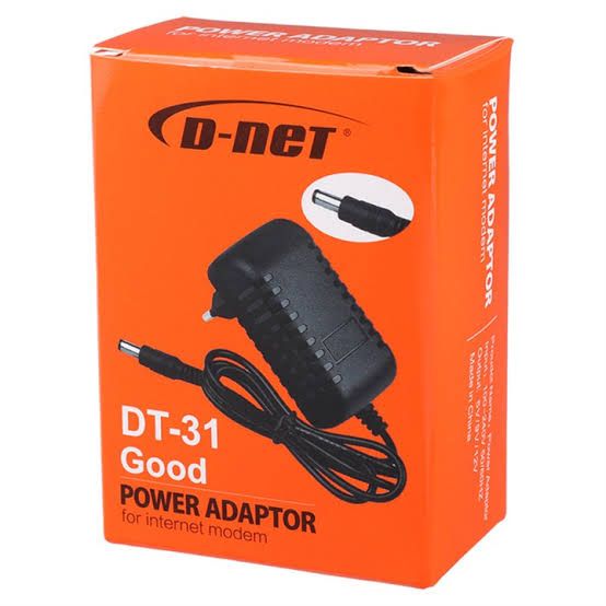 آداپتور دی‌نت DNET مدل 5V 2A فیش درشت