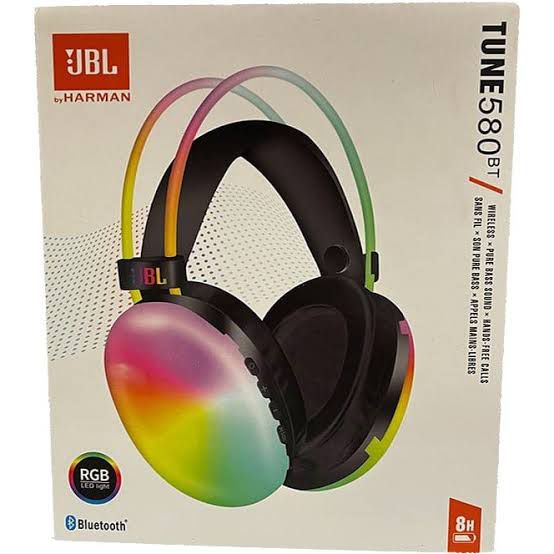 هدست بلوتوث جی‌بی‌ال JBL مدل 580 RGB
